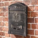 Strend Pro alumínium antik postaláda, bronz