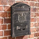 Strend Pro alumínium antik postaláda, bronz