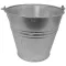 Horganyzott vödör, Kovotvar, 8 l, átmérő 28 cm, magasság 26 cm, alsó átmérő 18 cm (TC254054)