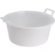   Lavór, ICS P9145, fehér, 18 l, átmérő: 45 cm, élelmiszeripari célra alkalmas, kerek
