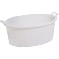   Lavór, ICS P12155, fehér, 22 l, átmérő: 55 cm, élelmiszeripari célra alkalmas, ovális