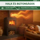 Strend Pro álló kandalló ventilátor, 4 lapátos, hőmeghajtású
