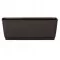 Rattan virágláda, Prosperplast Ratolla P, barna, 49,2 x 17,2 cm, magasság: 17,4 cm, alátéttel, 12 l, rattan hatású