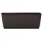 Rattan virágláda, Prosperplast Ratolla P, barna, 49,2 x 17,2 cm, magasság: 17,4 cm, alátéttel, 12 l, rattan hatású
