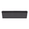Rattan virágláda, Prosperplast Ratolla Case P 700, barna, 68,5 x 17,3 cm, magasság: 15 cm, alátéttel, 13 l, rattan hatású