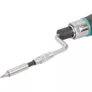 Bitkészlet, Whirlpower SpeedyDriver 96-7914, 14 db, kétirányú racsnis hajtókar, adapter, 12 db 25 mm bit