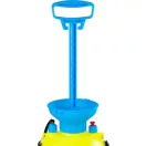 Háti permetező, Strend Pro Goodfarm, 10 liter, sárga, kézi pumpás, kényelmes vállpántos kialakítás, strapabíró tartály