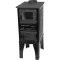 Strend Pro 304-U Mini fa tüzelésű kályha, fekete, 9 kW, 63,5 × 31,5 × 44,1 cm, füstcső átmérő: 130 mm