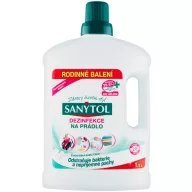   Fertőtlenítő, Sanytol, 1500 ml, ruhákhoz, fehér virág illat, folyékony, 99,9%-os hatás
