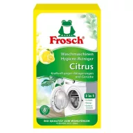  Mosógéptisztító por, Frosch, 250 g, citromsav-alapú, vízkőoldó, szagtalanító, higiénikus, vegán, környezetbarát, 3 az 1-ben