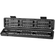   Fúrószárkészlet betonhoz, Strend Pro, 5 db, SDS+ befogás, átmérő: 10 - 20 mm, hosszúság: 450 mm, hordtáskában
