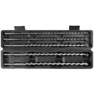 Fúrószárkészlet betonhoz, Strend Pro, 5 db, SDS+ befogás, átmérő: 10 - 20 mm, hosszúság: 450 mm, hordtáskában