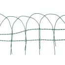PVC bevonatos kerítésháló, Strend Pro Garden Gardenet, zöld, 65 cm x 25 m, szemméret: 150 x 90 mm, PVC bevonatos acélhuzal, négyszögletű, dekoratív felső kialakítás