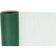   Műanyag kerítésháló, Strend Pro Garden Economy 5, zöld, 100 cm x 10 m, szemméret: 10 x 10 mm, 300 g/m2, négyzetrács, 100 % műanyag