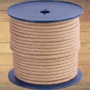 Juta kötél, sodrott, Strend Pro Premium, natúr, hosszúság: 100 m, átmérő: 12 mm, teherbírás: 980 kg, általános felhasználásra, dobon