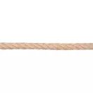 Juta kötél, sodrott, Strend Pro Premium, natúr, hosszúság: 20 m, átmérő: 12 mm, teherbírás: 980 kg, általános felhasználásra, pántolt