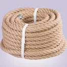 Juta kötél, sodrott, Strend Pro Premium, natúr, hosszúság: 20 m, átmérő: 16 mm, teherbírás: 2550 kg, általános felhasználásra, pántolt