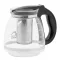 Teáskanna, MagicHome TP021, 1500 ml, átlátszó, üveg, rozsdamentes acél szűrővel, mosogatógépben mosható