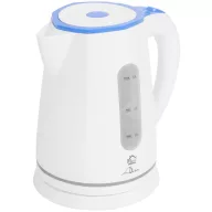   Vízforraló, MagicHome Adira, 1800 ml, fehér, 1850–2200 W, gyorsforraló, rejtett fűtőszál, 360°-os talp, vízkőszűrő, automatikus kikapcsolás, üresjárat és túlmelegedés elleni védelem