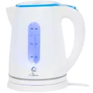 Vízforraló, MagicHome Adira, 1800 ml, fehér, 1850–2200 W, gyorsforraló, rejtett fűtőszál, 360°-os talp, vízkőszűrő, automatikus kikapcsolás, üresjárat és túlmelegedés elleni védelem