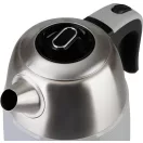 Vízforraló, MagicHome Laria, 1700 ml, ezüst, 1850–2200 W, gyorsforraló, hőmérővel, 360°-os talp, kivehető vízkőszűrő