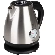   Vízforraló, MagicHome Madira, 1700 ml, ezüst, 1850–2200 W, gyorsforraló, rejtett fűtőszál, hőmérővel, 360°-os talp, kivehető vízkőszűrő, automatikus kikapcsolás