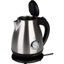 Vízforraló, MagicHome Madira, 1700 ml, ezüst, 1850–2200 W, gyorsforraló, rejtett fűtőszál, hőmérővel, 360°-os talp, kivehető vízkőszűrő, automatikus kikapcsolás