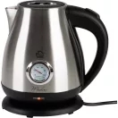 Vízforraló, MagicHome Madira, 1700 ml, ezüst, 1850–2200 W, gyorsforraló, rejtett fűtőszál, hőmérővel, 360°-os talp, kivehető vízkőszűrő, automatikus kikapcsolás