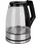Vízforraló, MagicHome Zaira, 1800 ml, átlátszó, 1850–2200 W, gyorsforraló, rejtett fűtőszál, 360°-os talp, kivehető vízkőszűrő, automatikus kikapcsolás