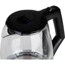 Vízforraló, MagicHome Zaira, 1800 ml, átlátszó, 1850–2200 W, gyorsforraló, rejtett fűtőszál, 360°-os talp, kivehető vízkőszűrő, automatikus kikapcsolás