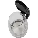 Vízforraló, MagicHome Zaira, 1800 ml, átlátszó, 1850–2200 W, gyorsforraló, rejtett fűtőszál, 360°-os talp, kivehető vízkőszűrő, automatikus kikapcsolás