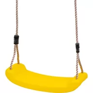 LEQ ABELLA műanyag gyerek hinta - sárga - 43x17x8,5cm