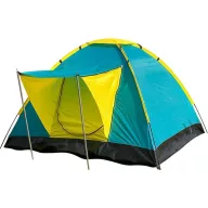Strend Pro 3-4 fős sátor - türkiz/sárga - 205x205x120cm
