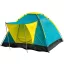 Strend Pro 3-4 fős sátor - türkiz/sárga - 205x205x120cm