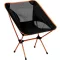 Kempingszék, ST Leisure Equipment, szürke, 59 x 52 x 64 cm, összecsukható, tárolórekesszel, acél váz, Oxford 600D szövet