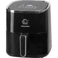  Air Fryer forrólevegős sütő, MagicHome Crocante, 5 l, fekete, 12 sütési mód, beépített időzítő, egészséges sütés, minimális olajjal, 1450 W