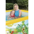 BESTWAY, 91008, Mickey Mouse, felfújható gyermekmedence, 2,62 x 1,75 x 0,51 m