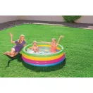BESTWAY, 51117, Rainbow, felfújható szivárványszínű gyermekmedence, 1,57 x 0,46 m