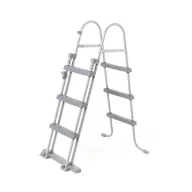   Biztonsági medence létra 3 fokos 107 cm magas medencékhez (58330)