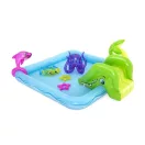 BESTWAY, 53052, Fantastic Aquarium, felfújható kis gyermekmedence, 2,39 x 2,06 x 0,86 m