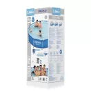 Csővázas medence, Bestway Steel Pro 366 x 76 cm, kerek, papírszűrős szűrővel, DuraPlus falazat, korrózióálló fémkeret, leeresztő szeleppel, 6473 l (56681)