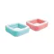 INTEX 57100, Play box, felfújható sokszínű gyermekmedence, 0,86 x 0,86 x 0,25 m