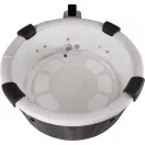 Jakuzzi, MSpa Frame Denver F-DE066W, 6 személyes, 970 l, 182 x 70 cm, masszázs funkció, LED világítás, UVC fertőtlenítés, fa hatású burkolat