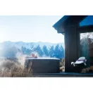 Jakuzzi, MSpa Frame Rome F-RO066W, 6 személyes, 790 l, 182 x 70 cm, masszázs funkció, LED világítás, UVC fertőtlenítés, fa hatású burkolat
