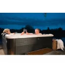 Jakuzzi, MSpa Frame Oslo Aero PLUS, 6 személyes, 1150 l, 180 x 180 x 65 cm, duál masszázsrendszer, LED világítás, UVC fertőtlenítés, erősített PVC