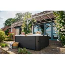 Jakuzzi, MSpa Frame Oslo Aero PLUS, 6 személyes, 1150 l, 180 x 180 x 65 cm, duál masszázsrendszer, LED világítás, UVC fertőtlenítés, erősített PVC
