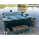 Jakuzzi, MSpa Frame Oslo Aero PLUS, 6 személyes, 1150 l, 180 x 180 x 65 cm, duál masszázsrendszer, LED világítás, UVC fertőtlenítés, erősített PVC