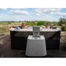 Jakuzzi, MSpa Frame Oslo Aero PLUS, 6 személyes, 1150 l, 180 x 180 x 65 cm, duál masszázsrendszer, LED világítás, UVC fertőtlenítés, erősített PVC
