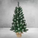 MagicHome Nico műfenyő, havas végek, 90 cm