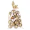 MagicHome karácsonyi gömbök, 20 db, 6 cm, arany, karácsonyfára